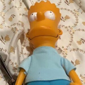 Cartoon Character Toy with Blue Outfit